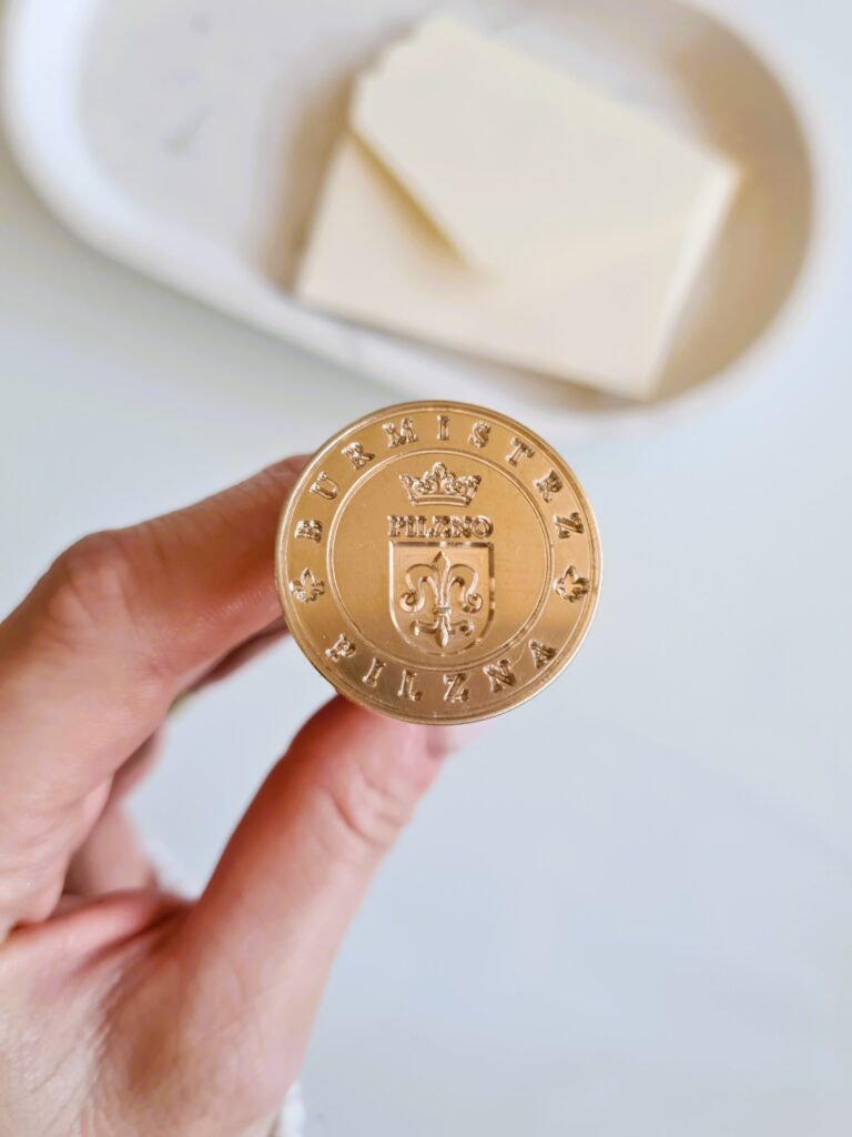 Stempel do laków z herbem urzędu miasta – personalizowana pieczęć lakowa z grawerem Natu Artwork